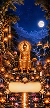 พระประจำวันเกิด วันพุธ (กลางคืน) วอลเปเปอร์