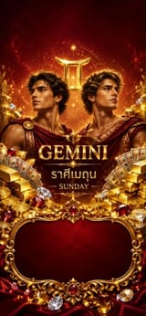 วอลเปเปอร์มงคล โชคลาภ เงินทอง ราศีเมถุน